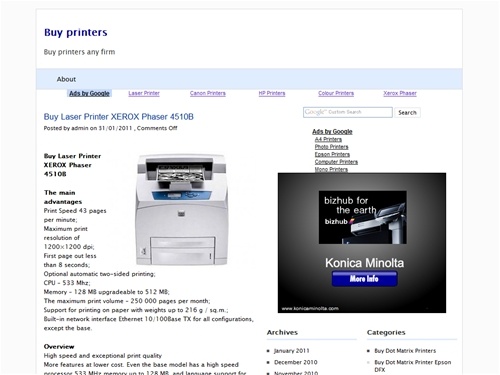  Buy printers