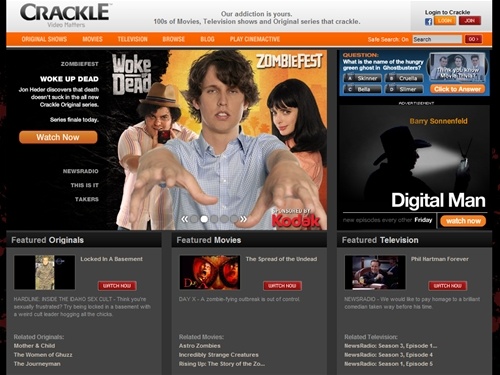 
	Crackle - Watch Free Movies, Television, Original Series Now
