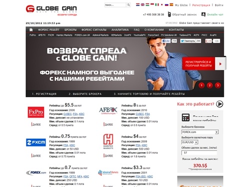 Форекс. Возврат спреда. Форекс брокеры