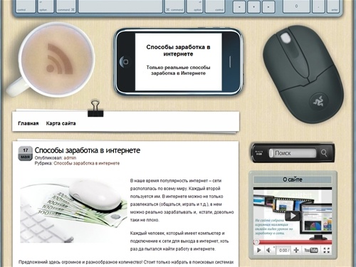 Cпособы заработка в интернете