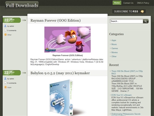 Just Full and Free Downloads on jusedl.com