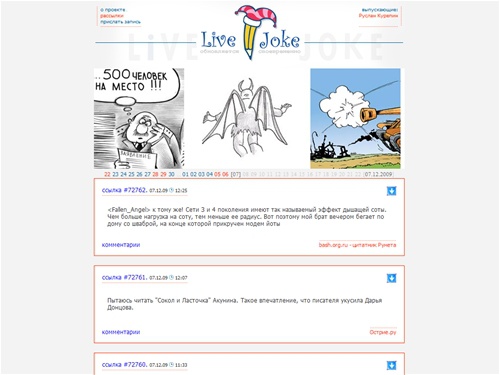 Живой Журнал Шуток (livejoke.ru)