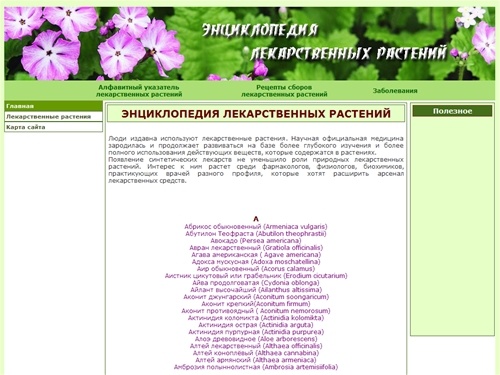 Лекарственные растения от А до Я. Энциклопедия лекарственных растений