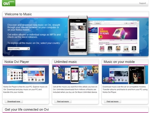 Музыка Ovi