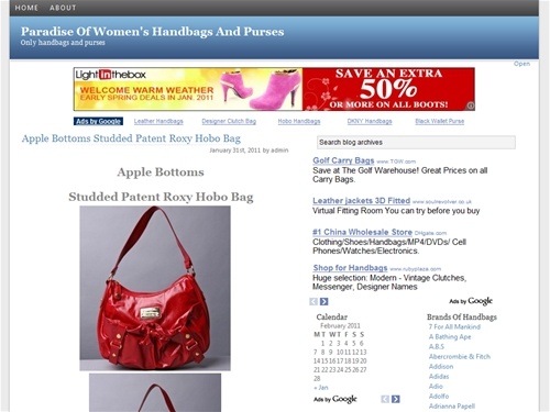 Paradise Of Women's Handbags And Purses