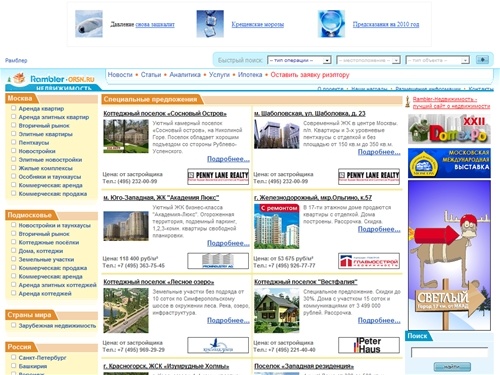 Рамблер-Недвижимость