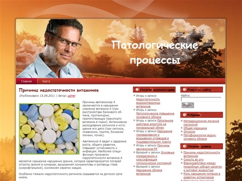 Патологические процессы в организме | Патологии