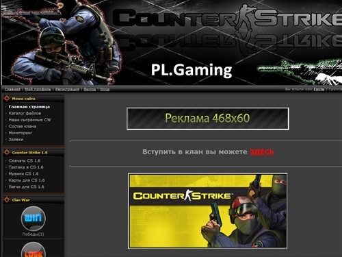 PL.Gaming - Главная страница