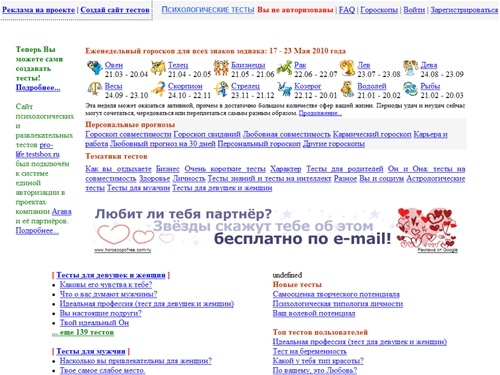 Психологические тесты