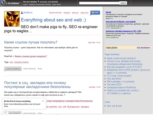 Everything about seo and web ;)