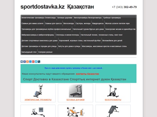 Беговые дорожки, эллиптические, гребные, силовые тренажеры, велотренажеры, вибромассажеры, степперы, боксерские мешки, теннисные столы, электромобили, квадроциклы, велосипеды, самокаты, шведские стенки, массажные кресла, солярии, гантели и штанги.