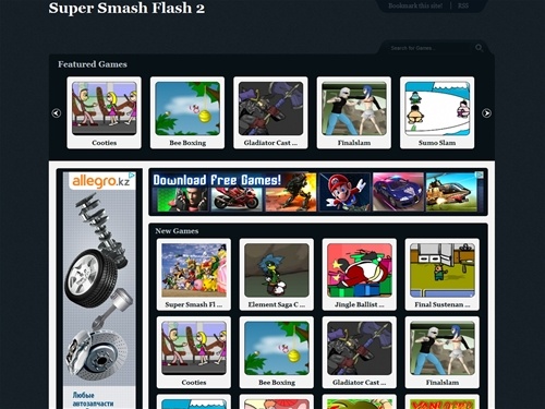 Super smash flash 2 and other popular fighting flash games