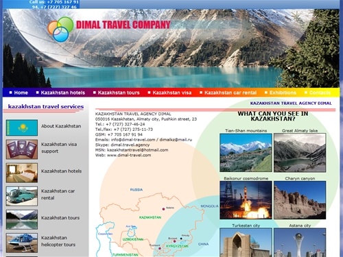 KAZAKHSTAN TRAVEL AGENCY DIMAL