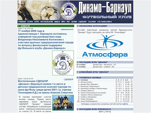 ФК ДИНАМО-БАРНАУЛ