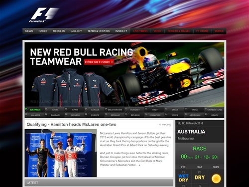 Formula 1™ - The Official F1™ Website