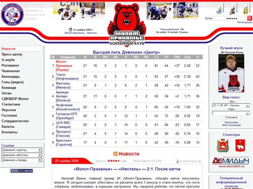 Хоккейный клуб «МОЛОТ-ПРИКАМЬЕ» - Новости