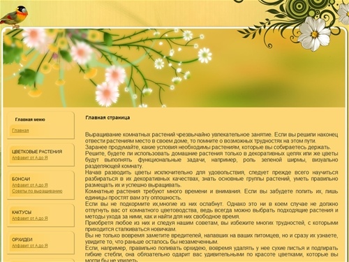 Главная страница