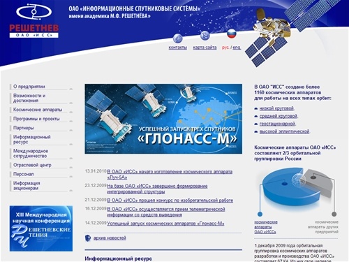 ОАО «ИСС» имени академика М.Ф. Решетнёва