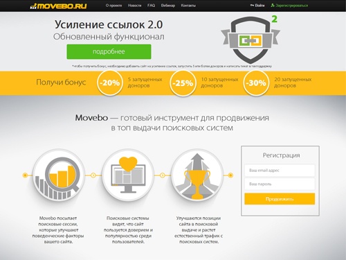 Movebo — готовый инструмент для продвижения в топ выдачи поисковых систем