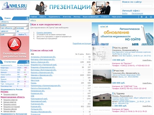 Недвижимость России и СНГ. Агентства недвижимости. Ипотека. Новостройки, квартиры, дома, коттеджи. Аренда и продажа.
