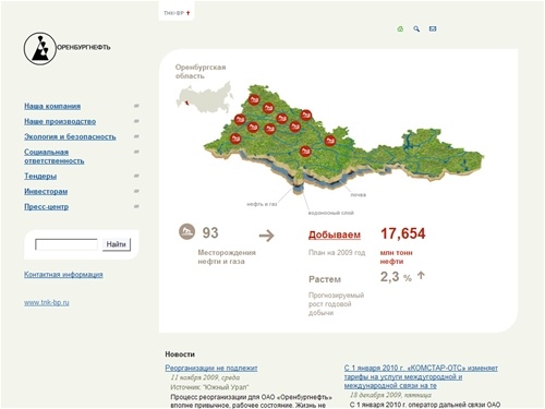 ОАО «Оренбургнефть»