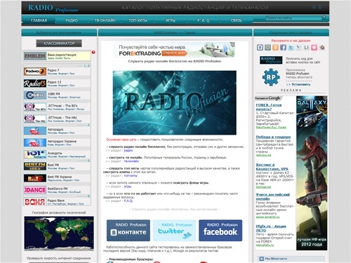 Слушать радио онлайн бесплатно, без регистрации