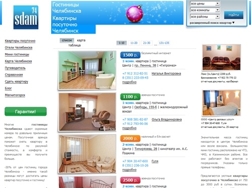 Гостиницы Челябинска. Квартиры посуточно Челябинск. Снять на сутки, аренда. Цены гостиниц, адреса, отзывы.