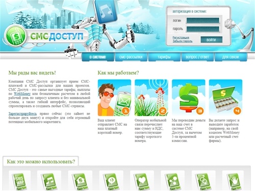 Компания СМС Доступ надежный партнер на рынке СМС услуг и СМС биллинга.