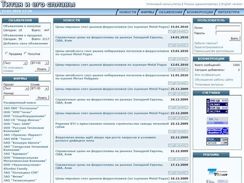 Титан и его сплавы