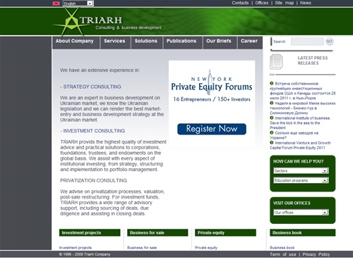 Triarh Consulting & business development