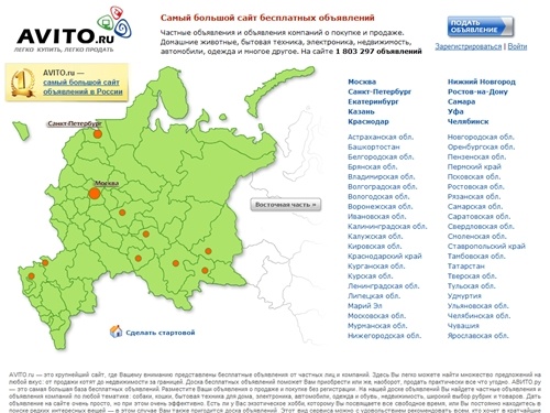 Avito Ru Бесплатные Объявления О Продаже